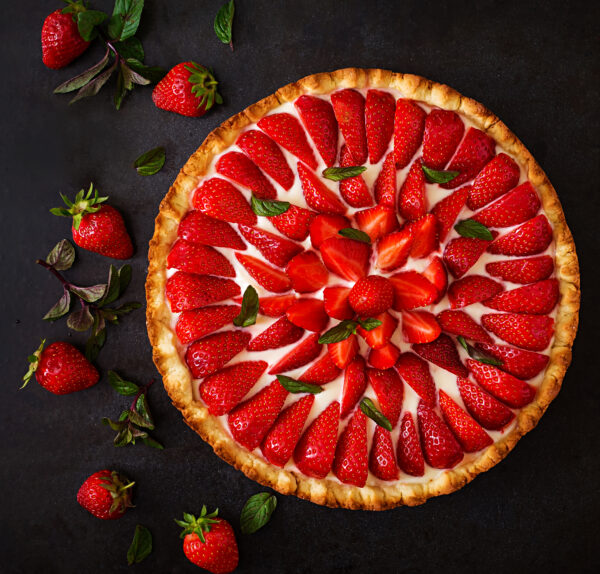 Tarte aux fraises